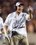 JIMBO FISHER SIGNED AUTOGRAPHED TEXAS A&M AGGIES 8x10 PHOTO COA