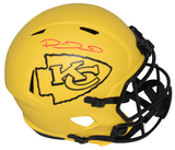 PATRICK MAHOMES AUTOGRAPHED KANSAS CITY CHIEFS RAVE FULL SIZE HELMET BECKETT