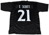 TYLER SCOTT AUTOGRAPHED CINCINNATI BEARCATS #21 BLACK JERSEY BECKETT