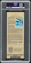 PATRICK MAHOMES SIGNED 2020 SUPER BOWL LIV 54 TICKET CHIEFS 49ERS PSA 10 AUTO 10