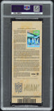 PATRICK MAHOMES SIGNED 2020 SUPER BOWL LIV 54 TICKET CHIEFS 49ERS PSA 10 AUTO 10