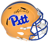 DAN MARINO SIGNED PITT PITTSBURGH PANTHERS FULL SIZE SPEED HELMET BECKETT