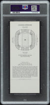 JIM PLUNKETT SIGNED 1981 SUPER BOWL XV 15 TICKET OAKLAND RAIDERS PSA AUTO 10