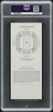 JIM PLUNKETT SIGNED 1981 SUPER BOWL XV 15 TICKET OAKLAND RAIDERS PSA AUTO 10