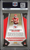 PATRICK MAHOMES SIGNED 2017 PANINI PRIZM ROOKIE RC #269 AUTO PSA AUTHENTIC