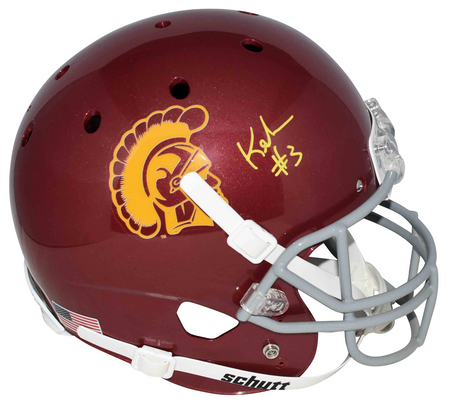 RYAN FITZPATRICK AUTOGRAPHED HARVARD CRIMSON FULL SIZE SPEED HELMET BECKETT