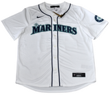 JULIO RODRIGUEZ SIGNED SEATTLE MARINERS #44 WHITE NIKE LIMITED JERSEY MLB AUTH