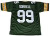 BARRYN SORRELL AUTOGRAPHED GREEN BAY PACKERS #99 JERSEY BECKETT