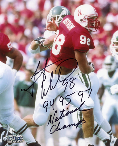 TYUS BOWSER AUTOGRAPHED SIGNED HOUSTON COUGARS 8x10 PHOTO TRISTAR