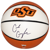 CADE CUNNINGHAM SIGNED OKLAHOMA STATE COWBOYS LOGO BASKETBALL FANATICS