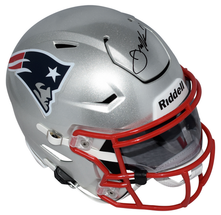 JOHN ELWAY AUTOGRAPHED DENVER BRONCOS SPEEDFLEX MIDI HELMET BECKETT