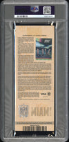 PATRICK MAHOMES SIGNED 2020 SUPER BOWL LIV 54 TICKET CHIEFS 49ERS PSA AUTO 10