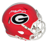 MECOLE HARDMAN SIGNED GEORGIA BULLDOGS SPEED MINI HELMET JSA