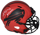 KHALIL SHAKIR AUTOGRAPHED BUFFALO BILLS RAVE FULL SIZE SPEED HELMET BECKETT