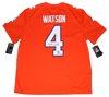 DESHAUN WATSON SIGNED AUTOGRAPHED CLEMSON TIGERS #4 ORANGE NIKE JERSEY BECKETT