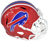 KHALIL SHAKIR AUTOGRAPHED BUFFALO BILLS FULL SIZE SPEED HELMET BECKETT