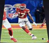 MECOLE HARDMAN SIGNED KANSAS CITY CHIEFS SUPER BOWL LIV 16x20 PHOTO BECKETT