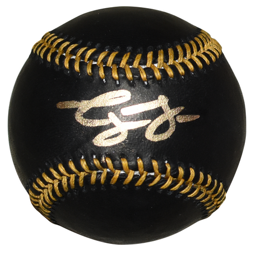GEORGE LOMBARD JR SIGNED NEW YORK YANKEES RAWLINGS BLACK MLB BASEBALL BECKETT