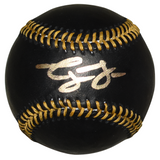 GEORGE LOMBARD JR SIGNED NEW YORK YANKEES RAWLINGS BLACK MLB BASEBALL BECKETT