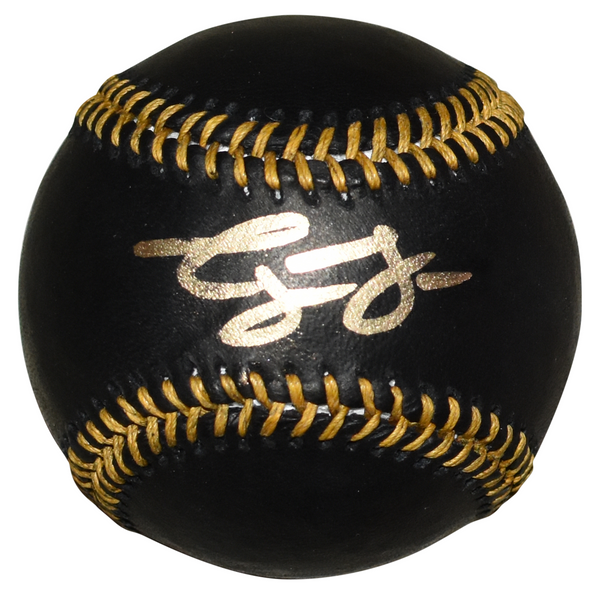 GEORGE LOMBARD JR SIGNED NEW YORK YANKEES RAWLINGS BLACK MLB BASEBALL BECKETT