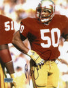 RON SIMMONS AUTOGRAPHED FLORIDA STATE SEMINOLES 8x10 PHOTO COA