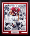 TOBY GERHART AUTOGRAPHED STANFORD CARDINAL 16x20 FRAMED PHOTO COA