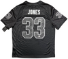 AARON JONES SIGNED GREEN BAY PACKERS #33 NIKE LIMITED RFLCTV JERSEY BECKETT