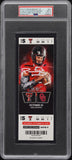 PATRICK MAHOMES SIGNED 2016 TEXAS TECH TICKET VS OU NCAA RECORD PSA 9 AUTO 10