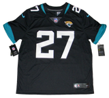 LEONARD FOURNETTE SIGNED JACKSONVILLE JAGUARS #27 NIKE LIMITED JERSEY PANINI