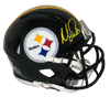 MASON RUDOLPH AUTOGRAPHED SIGNED PITTSBURGH STEELERS SPEED MINI HELMET JSA