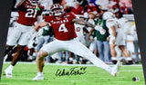 AIDEN FISHER AUTOGRAPHED INDIANA HOOSIERS VS MIAMI 16x20 PHOTO BECKETT