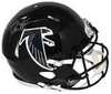 DEION SANDERS SIGNED ATLANTA FALCONS THROWBACK AUTHENTIC SPEED HELMET BECKETT