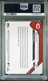 CHASE BURNS SIGNED 2025 TOPPS NOW 1ST CALL UP #345 GEM MINT PSA 10 AUTO 10