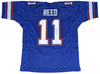 JORDAN REED AUTOGRAPHED FLORIDA GATORS #11 BLUE JERSEY JSA