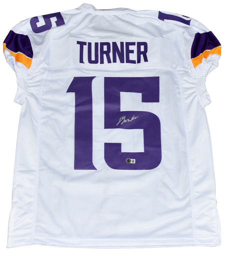 CARL ELLER SIGNED MINNESOTA VIKINGS #81 WHITE THROWBACK JERSEY JSA