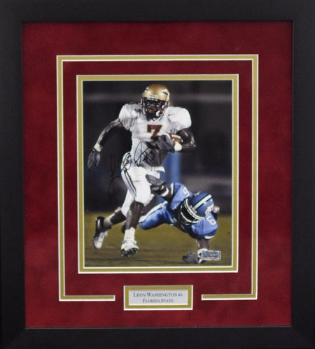 LEELAND McELROY SIGNED TEXAS A&M AGGIES 16x20 FRAMED PHOTO COA