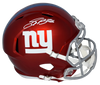 SAQUON BARKLEY SIGNED NEW YORK GIANTS FLASH FULL SIZE SPEED HELMET BECKETT