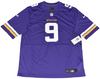 JJ McCARTHY AUTOGRAPHED MINNESOTA VIKINGS #9 PURPLE NIKE JERSEY BECKETT