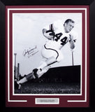 JOHN DAVID CROW AUTOGRAPHED TEXAS A&M AGGIES 16x20 FRAMED PHOTO W/ 57 HEISMAN