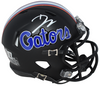 DJ LAGWAY AUTOGRAPHED FLORIDA GATORS BLACK SPEED MINI HELMET BECKETT