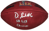 DEVONTA SMITH SIGNED PHILADELPHIA EAGLES SUPER BOWL 59 FOOTBALL W/ SB LIX CHAMPS
