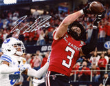 COY EAKIN AUTOGRAPHED TEXAS TECH RED RAIDERS 8x10 PHOTO COA