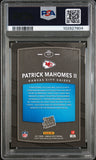 PATRICK MAHOMES SIGNED 2017 PANINI DONRUSS OPTIC RATED ROOKIE RC AUTO PSA AUTH