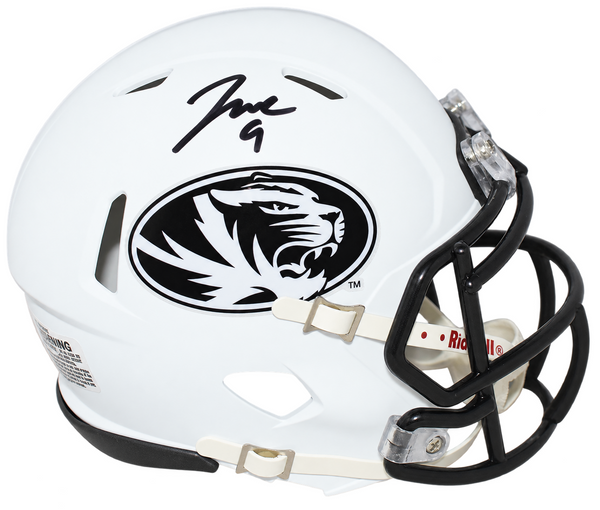 JEREMY MACLIN AUTOGRAPHED MISSOURI TIGERS WHITE SPEED MINI HELMET JSA