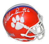 WILLIAM PERRY AUTOGRAPHED SIGNED CLEMSON TIGERS MINI HELMET JSA