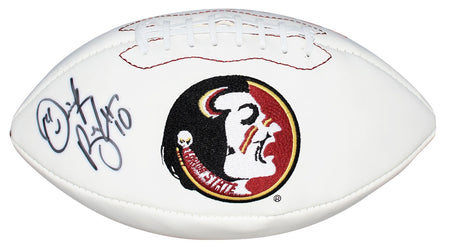 DARIUS LEONARD AUTOGRAPHED INDIANAPOLIS COLTS WHITE LOGO FOOTBALL JSA