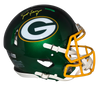BRETT FAVRE AUTOGRAPHED GREEN BAY PACKERS FLASH AUTHENTIC SPEED HELMET BECKETT