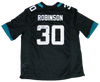 JAMES ROBINSON AUTOGRAPHED SIGNED JACKONSVILLE JAGUARS #30 NIKE JERSEY BECKETT