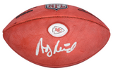 ANDY REID SIGNED KANSAS CITY CHIEFS OFFICIAL WILSON NFL DUKE FOOTBALL BECKETT