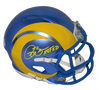 ISAAC BRUCE SIGNED ST LOUIS LOS ANGELES RAMS SPEED MINI HELMET W/ HOF 20